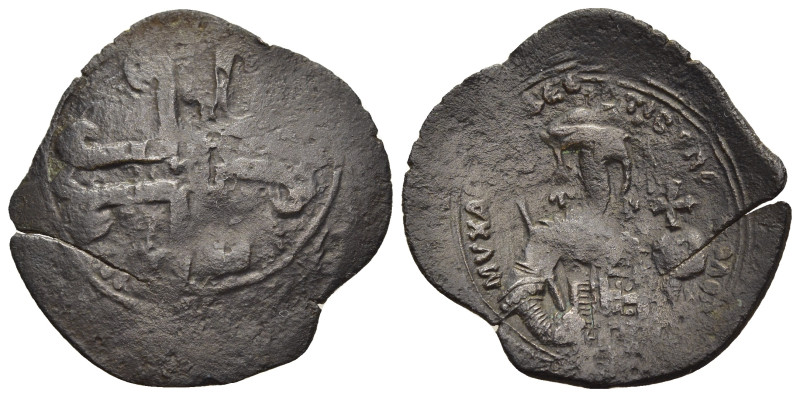 MICHAEL VIII PALAEOLOGUS (1261-1282). Trachy. Thessalonica.

Obv: Large cross.
R...