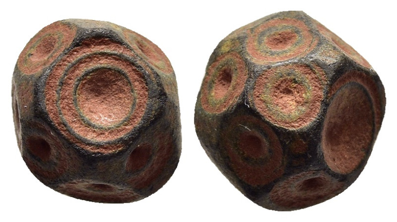 ISLAMIC WEIGHTS (circa 10-13th centuries). Commercial weight of 1 Dirham or 1/10...