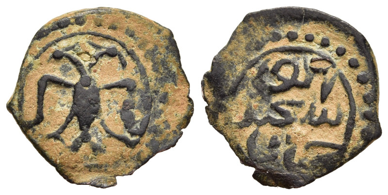 ISLAMIC. Mongols. Ilkhanids. Abu Sa'id (716-736 AH). Fals. 

Obv: Double headed ...