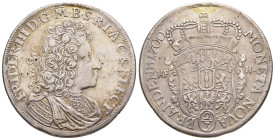DEUTSCHE MÜNZEN. BRANDENBURG-PREUSSEN. Brandenburg, Markgrafschaft, seit dem 14. Jahrhundert Kurfürstentum.

Friedrich III (1688-1701). 2/3 Taler 1700...