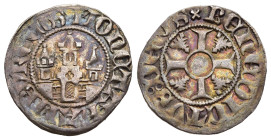 DEUTSCHE MÜNZEN. Hamburg, Stadt. Witten (nach 1387).

Vs: Stadtburg.
Rs: Kreuz, in der Mitte Kreis, in den Winkeln je ein Nesselblatt.

Gaedechens 113...