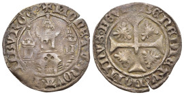 DEUTSCHE MÜNZEN. Hamburg, Stadt. Schilling (nach 1432).

Vs: Stadtburg.
Rs: Kreuz, in den Winkeln je ein Nesselblatt.

Gaedechens 894.

Condition: Seh...