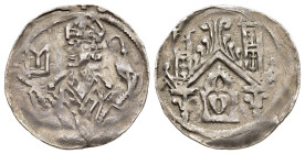 DEUTSCHE MÜNZEN. Köln. Siegfried von Westerburg (1275-1297) Pfennig. Soest, Münzstätte der Kölner Erzbischöfe. 

Vs: Thronender Erzbischof links mit B...