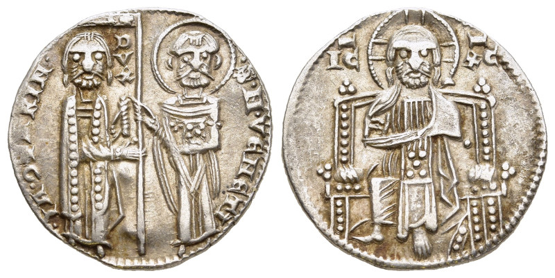 ITALY. Venice. Jacopo Contarini (1275-1280). Grosso.

Obv: IA COTARIN S M VENETI...