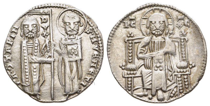 ITALY. Venice. Jacopo Contarini (1275-1280). Grosso.

Obv: IA COTARIN S M VENETI...