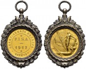 SCHWEIZ 
 Genf / Genève 
 Kanton 
 Goldmedaille 1912. F.I.S.A. Fédération Internationale des Sociétés d'Aviron (Internationaler Ruderverband). 12.7...