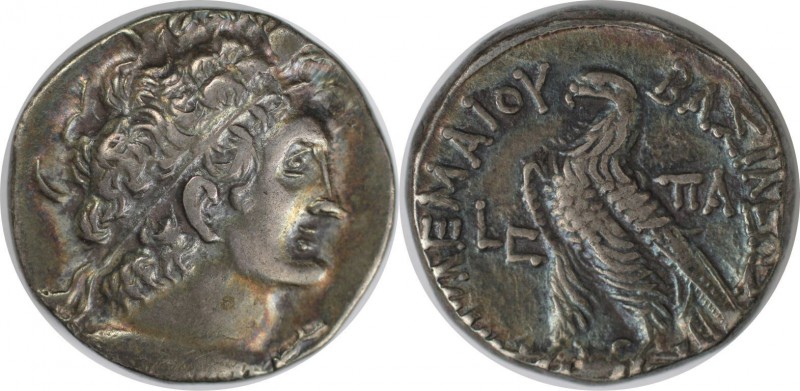 Griechische Münzen, AEGYPTUS. Reich der Ptolemaier. Ptolemaios IX. Soter 116-107...