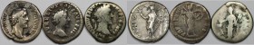 Römische Münzen, Lots und Sammlungen römischer Münzen. RÖMISCHEN KAISERZEIT. Antonius Pius 138-161 n. Chr. / Marcus Aurelius, 161-180 n. Chr, Lot von ...