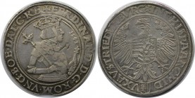 RDR – Habsburg – Österreich, RÖMISCH-DEUTSCHES REICH. Ferdinand I. (1521-1564). Taler 1543, Silber. Sehr schön-vorzüglich