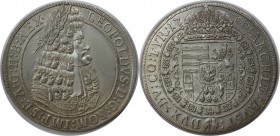 RDR – Habsburg – Österreich, RÖMISCH-DEUTSCHES REICH. Leopold I. (1657-1705). Reichstaler 1700, Hall. Silber. Dav. 3245. Vorzüglich+