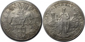 Altdeutsche Münzen und Medaillen, TEFFTON ORDEN. 1/2 Taler 1614, CÖ. Silber. Sehr Schön-Vorzüglich.