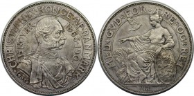 Europäische Münzen und Medaillen, Dänemark / Denmark. Christian IX (1863-1906). 40. Regierungsjubiläum. 2 Kroner 1903, Silber. KM 802. Sehr schön