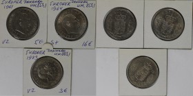 Europäische Münzen und Medaillen, Dänemark / Denmark, Lots und Sammlungen. 3 х 5 Kroner 1961, 1964, 1973. Lot von 3 Münzen. Bild ansehen Lot