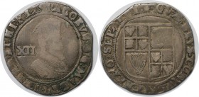 Europäische Münzen und Medaillen, Großbritannien / Vereinigtes Königreich / UK / United Kingdom. James I. Shilling ND (1604-19), Silber. KM 14. Spink ...