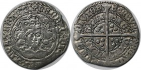 Europäische Münzen und Medaillen, Großbritannien / Vereinigtes Königreich / UK / United Kingdom. Henry VI. Groat 1422-61, Silber. Spink 1836. Schön...