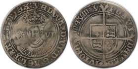 Europäische Münzen und Medaillen, Großbritannien / Vereinigtes Königreich / UK / United Kingdom. Edward VI. Sixpence (6 Pence) 1547-53, Silber. Spink ...