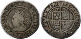 Europäische Münzen und Medaillen, Großbritannien / Vereinigtes Königreich / UK / United Kingdom. Elizabeth I. Sixpence (6 Pence) 1570, Silber. Schön...
