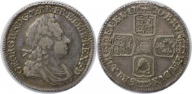 Europäische Münzen und Medaillen, Großbritannien / Vereinigtes Königreich / UK / United Kingdom. George I. Shilling 1720, Silber. KM 539.2 Spink 3645....
