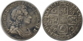 Europäische Münzen und Medaillen, Großbritannien / Vereinigtes Königreich / UK / United Kingdom. George I. (1714-1727). Shilling 1723, Silber. KM 539....