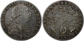 Europäische Münzen und Medaillen, Großbritannien / Vereinigtes Königreich / UK / United Kingdom. George III. (1760-1820). Shilling 1787, Silber. KM 60...