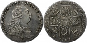 Europäische Münzen und Medaillen, Großbritannien / Vereinigtes Königreich / UK / United Kingdom. George III. (1760-1820). Sixpence (6 Pence) 1787, Sil...