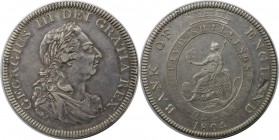 Europäische Münzen und Medaillen, Großbritannien / Vereinigtes Königreich / UK / United Kingdom. George III. Dollar (5 Shillings) 1804, Silber. KM #Tn...