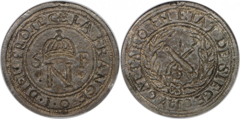 Europäische Münzen und Medaillen, Montenegro. CATTARO (KOTOR). Unter französisch...