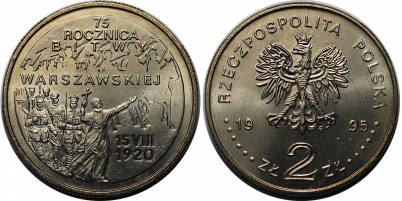 Europäische Münzen und Medaillen, Polen / Poland. Warschauer Schlacht. 2 Zloty 1...