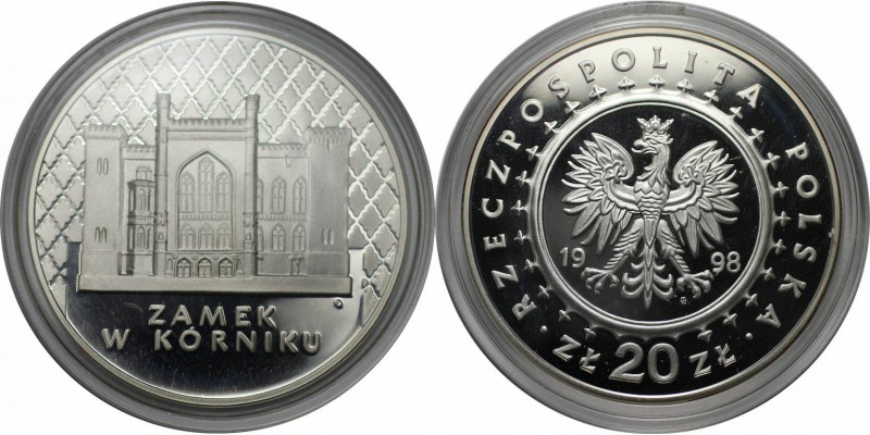 Europäische Münzen und Medaillen, Polen / Poland. Zamek w Korniku - Palace. 20 Z...