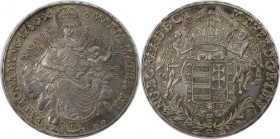 Europäische Münzen und Medaillen, Ungarn / Hungary. Maria Theresa (1740-80). Konv.-Taler 1780 B, Kremnitz, Silber. KM 386.2, Dav. 1133. Vorzüglich-ste...