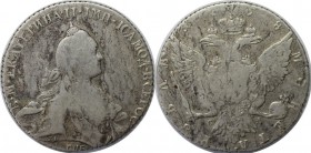 Russische Münzen und Medaillen, Katharina II (1762-1796), 1 Rubel 1768. Silber. Bitkin 205. Sehr schön
