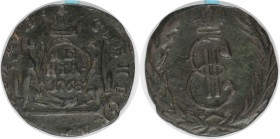 Russische Münzen und Medaillen, Katharina II (1762-1796), Denga 1768. Kupfer. Bitkin 1173. Sehr schön-vorzüglich