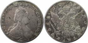 Russische Münzen und Medaillen, Katharina II (1762-1796), 1 Rubel 1783. Silber. Bitkin 235. Sehr schön-vorzüglich