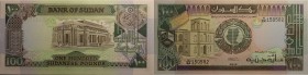 Banknoten, Sudan. 100 Pounds 1991. P.50. I