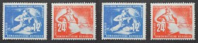 Briefmarken / Postmarken, Deutschland / Germany. DDR. 750 Jahre Mansfelder Kupfer Bergbau. 12 Pf, 24 Pf 1950. Mi.Nr.: 273-274 **