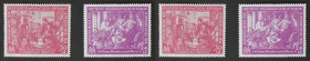 Briefmarken / Postmarken, Deutschland / Germany. DDR. Leipziger Messe 1950. 24+12 Pf, 30+14 Pf 1950. Mi.Nr.: 248, 249 **