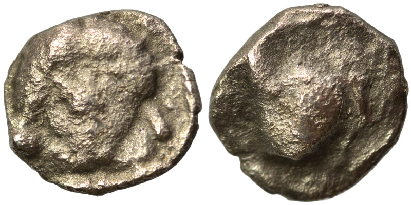 SAMARIA. "Middle Levantine" Series. Circa 375-333 BC. Hemiobol (silver, 0.44 g, ...