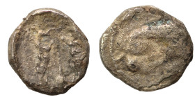 SAMARIA. "Middle Levantine" Series. Circa 375-333 BC. Obol (silver, 0.67 g, 9 mm). Fine.