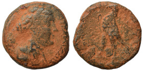 PTOLEMAIC KINGS of EGYPT. Berenike II, circa 244/3-221 BC. Tritartemorion (bronze, 6.91 g, 19 mm), uncertain mint on the Levantine Coast. BEPENIKHΣ BA...