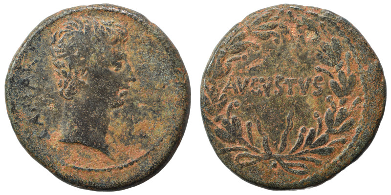 SYRIA, Seleucis and Pieria. Antioch. Augustus, 27 BC-AD 14. As (bronze, 11.59 g,...