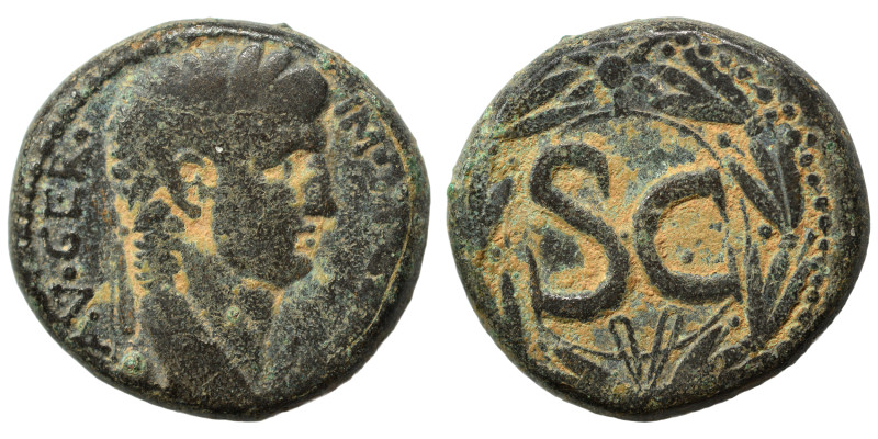 SYRIA, Seleucis and Pieria. Antioch. Claudius, 41-54. As (bronze, 16.34 g, 26 mm...