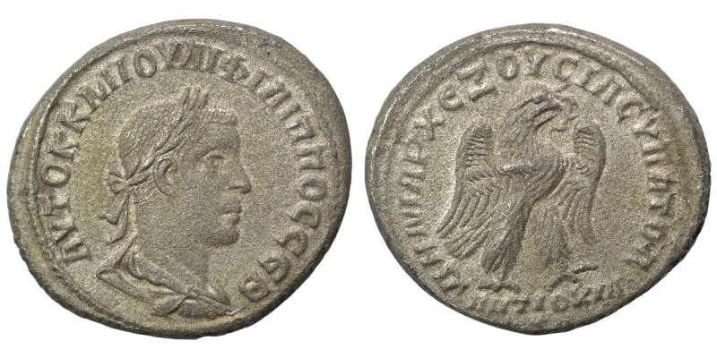 SYRIA, Seleucis and Pieria. Antioch. Philip I, 244-249. Tetradrachm (billon, 11....