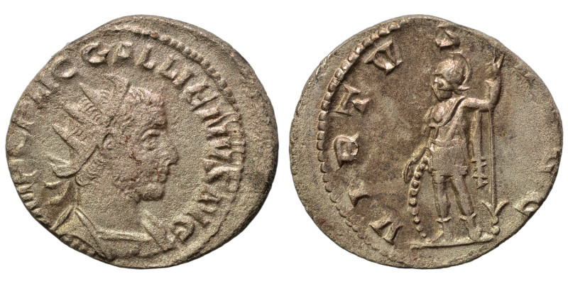 Gallienus, 253-268. Antoninianus (silver, 2.64 g, 21 mm), Rome. IMP C P LIC GALL...