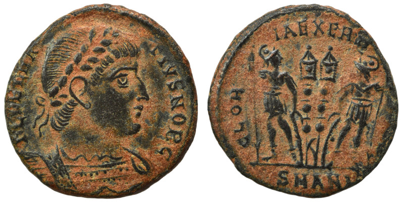 Constantius II, as Caesar, 324-337. Follis (bronze, 2.15 g, 17 mm), Antioch. FL ...