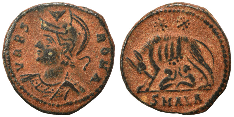 Commemorative Series, 330-354. Follis (bronze, 2.53 g, 18 mm), Alexandria. VRBS ...