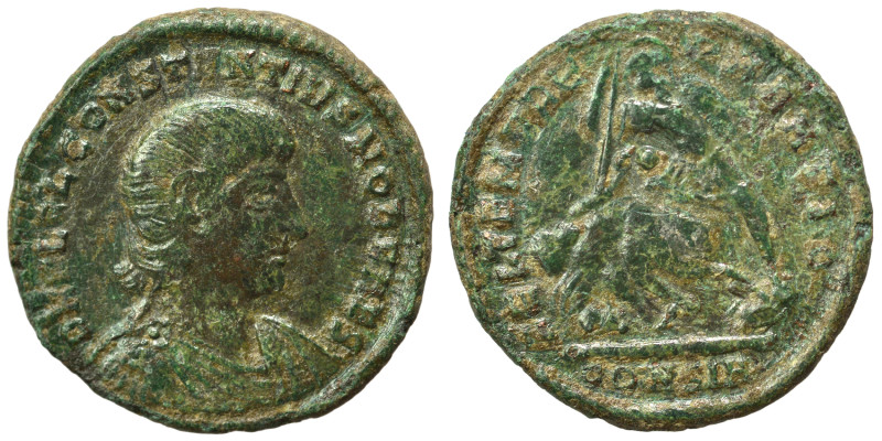 Constantius Gallus, as Caesar, 351-354. Ae (bronze, 2.19 g, 18 mm). Cyzicus. D N...