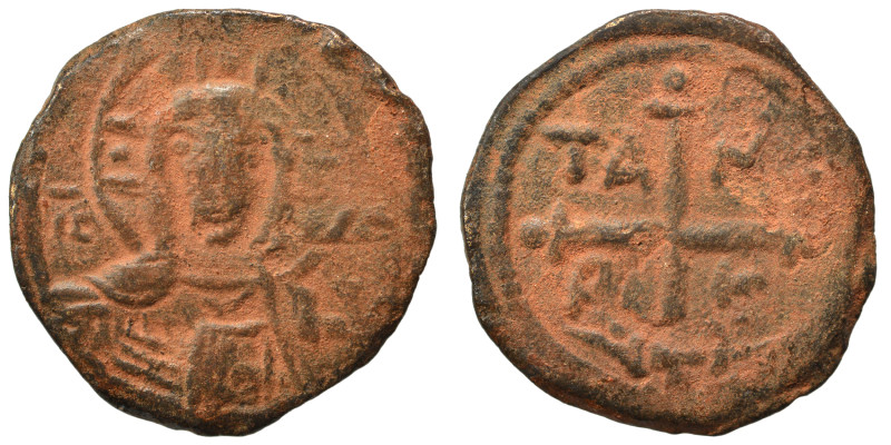 CRUSADERS. Principality of Antioch. Tancred, regent, 1101-1112. Follis (bronze, ...