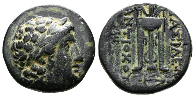 Seleukid Kingdom. Antiochos II Theos (261-246 BC.) AE (16,5mm, 3,53 g.). Antioch...