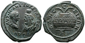MOESIA INFERIOR. Odessus. Gordian III (238-244 AD.). AE Pentassarion. (29mm, 12,60g.) AVT M ANT ΓOPΔIANOC AVΓ. confronted busts of Gordian III right, ...