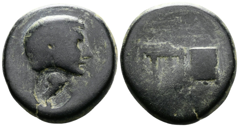 ASIA MINOR, Uncertain mint. Octavian(?). Late 1st. Century BC. Æ (26,5mm, 15,95 ...